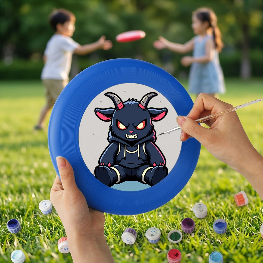 Paint by Numbers - Frisbee | Dark Goat Character