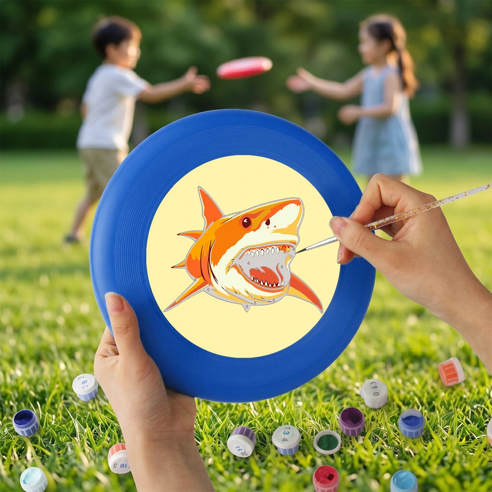 Paint by Numbers - Frisbee | Orange Shark