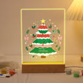 Paint by Numbers - Christmas Light | Candy Stripe Christmas Tree