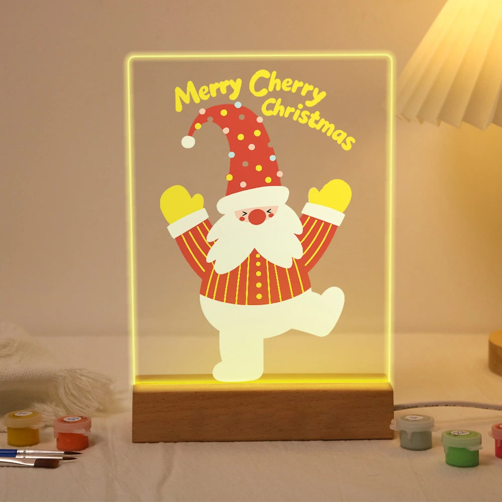 
Paint by Numbers - Christmas Light | Cheering Christmas Gnome