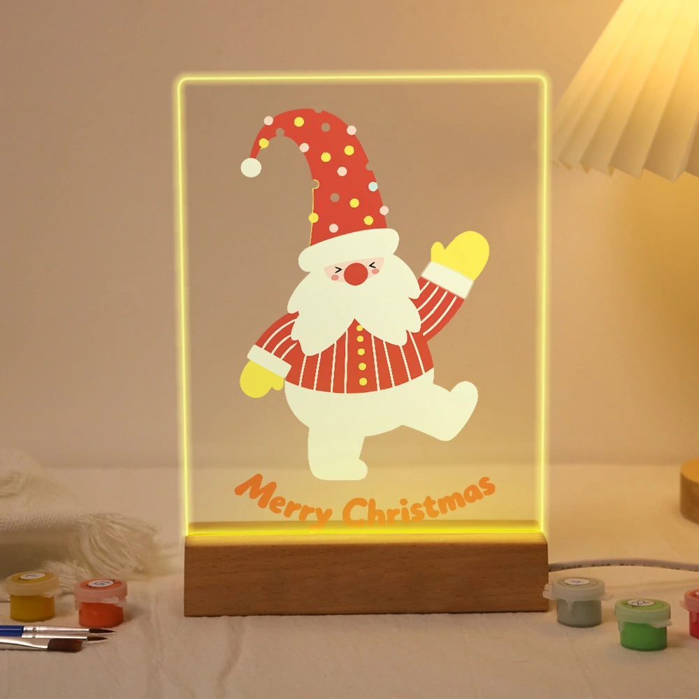 
Paint by Numbers - Christmas Light | Dancing Christmas Gnome