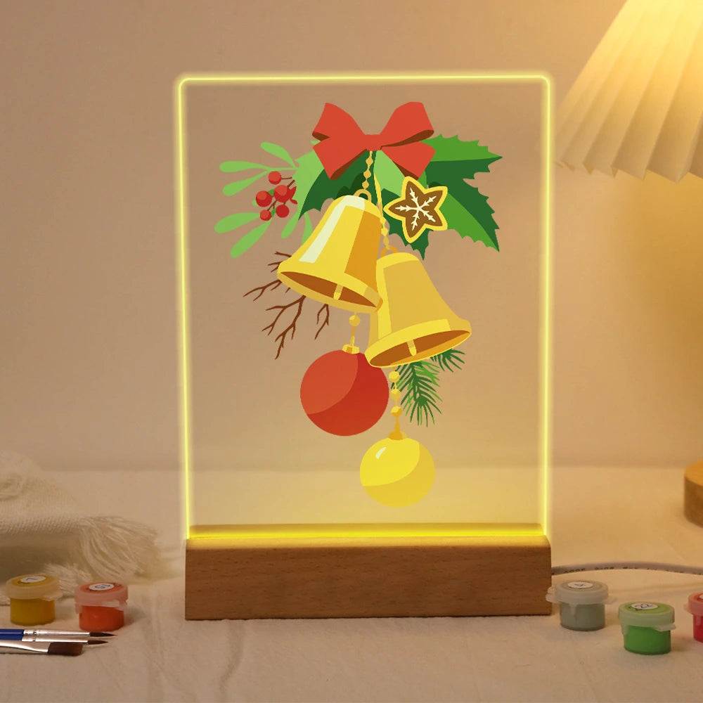 Paint by Numbers - Christmas Light | Golden Christmas Bells