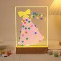Paint by Numbers - Christmas Light | Pink Party Hat Tree