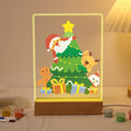 Paint by Numbers - Christmas Light | Santa Duck Trimming the Tree