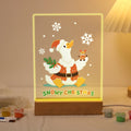 Paint by Numbers - Christmas Light | Snowy Christmas Duck