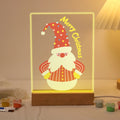 Paint by Numbers - Christmas Light | Standing Christmas Gnome