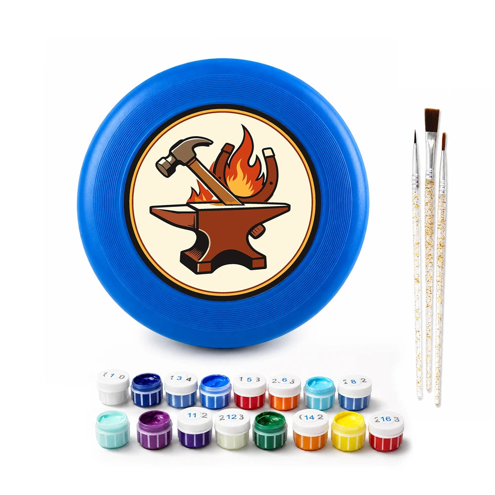 
Paint by Numbers - Frisbee | Anvil and Hammer
