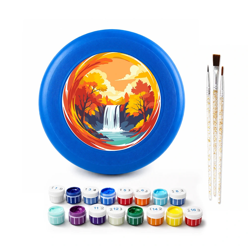 Paint by Numbers - Frisbee | Autumn Waterfall