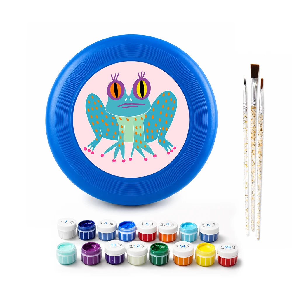 Paint by Numbers - Frisbee | Big Eyed Frog