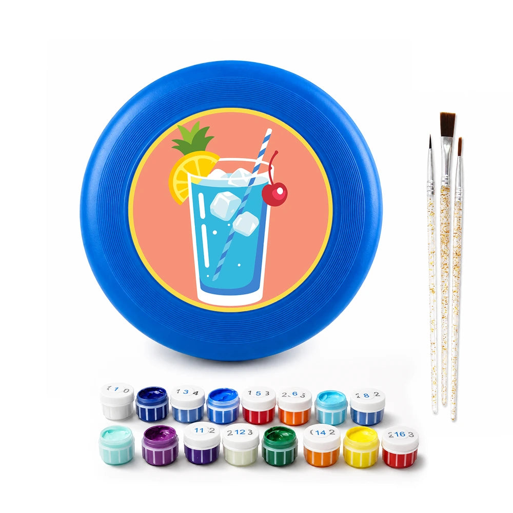 
Paint by Numbers - Frisbee | Blue Lagoon Cooler