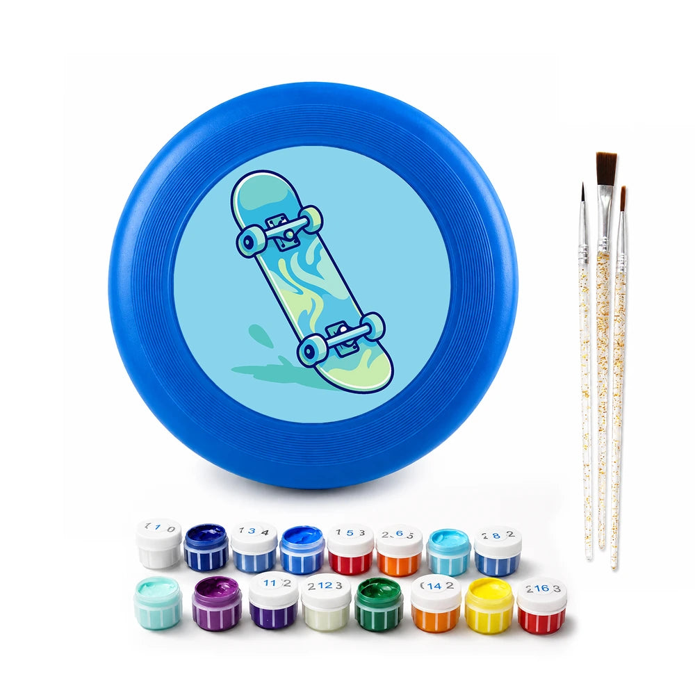 
Paint by Numbers - Frisbee | Blue Skateboard