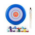 Paint by Numbers - Frisbee | Bullseye Face in Orange