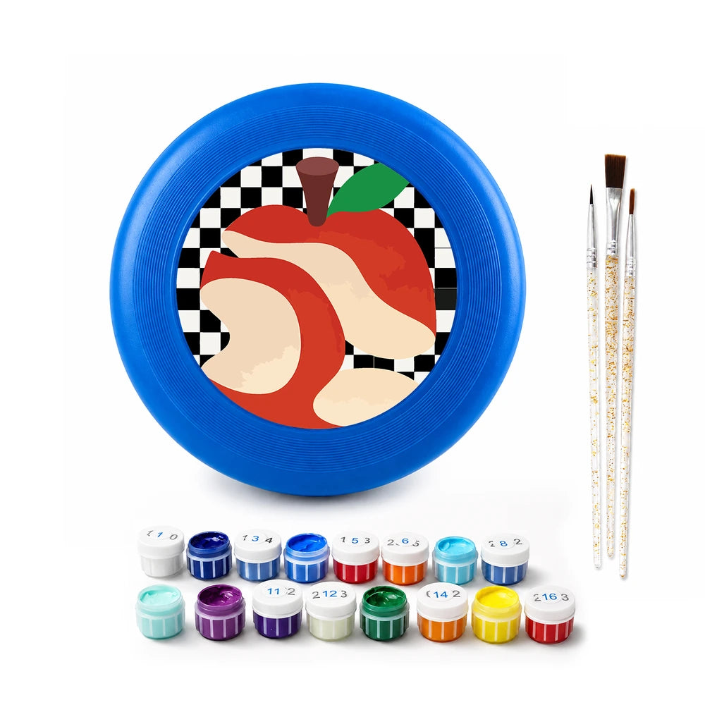 Paint by Numbers - Frisbee | Checkerboard Apple