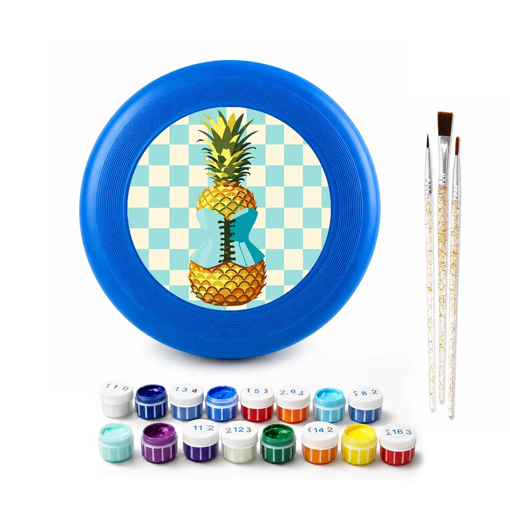 
Paint by Numbers - Frisbee | Checkerboard Pineapple