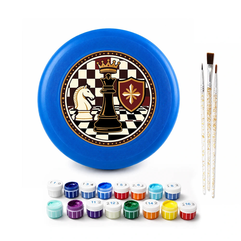 
Paint by Numbers - Frisbee | Chess Knight and King