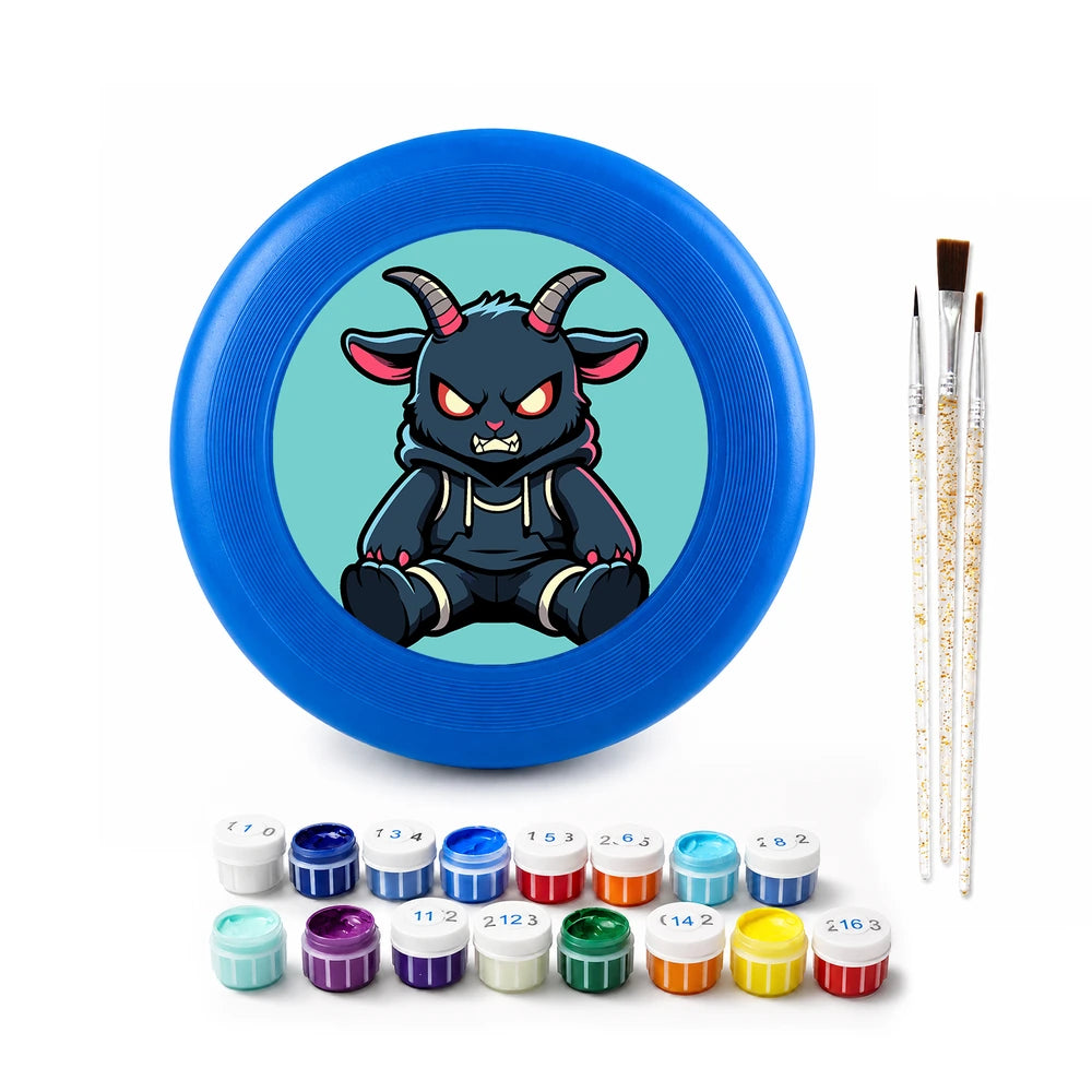 
Paint by Numbers - Frisbee | Dark Goat Character