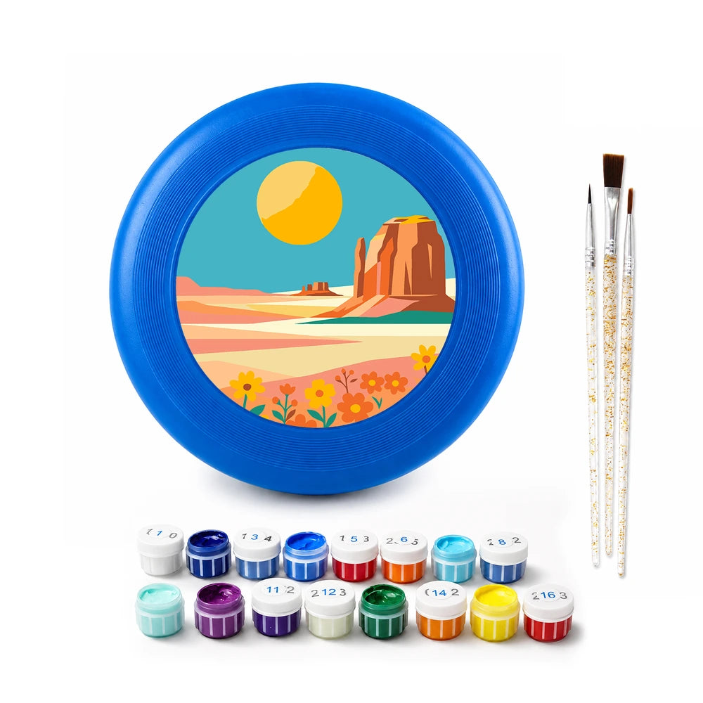 Paint by Numbers - Frisbee | Desert Mesa
