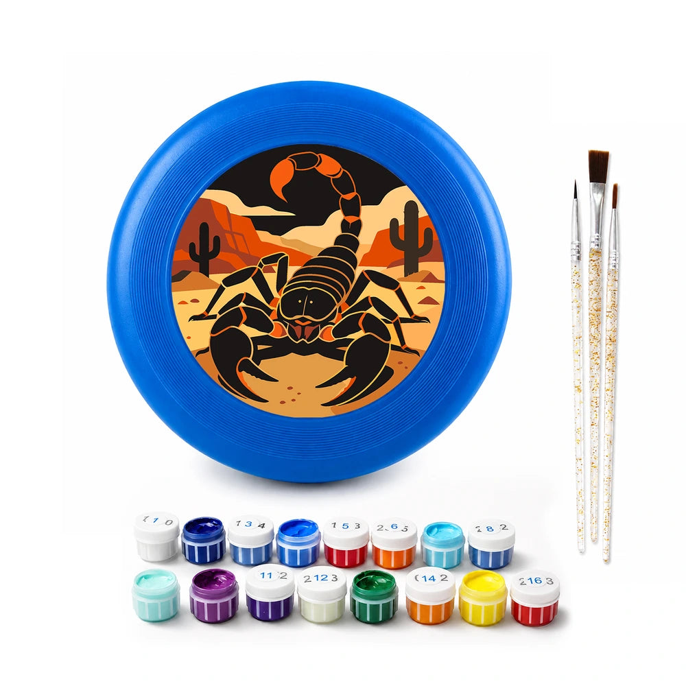 
Paint by Numbers - Frisbee | Desert Scorpion