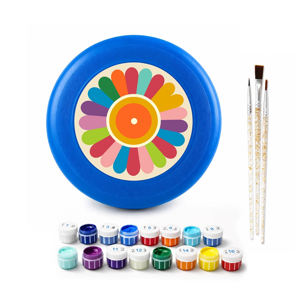 Paint by Numbers - Frisbee | Flower Wheel