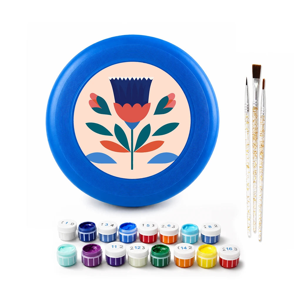 
Paint by Numbers - Frisbee | Folk Flower