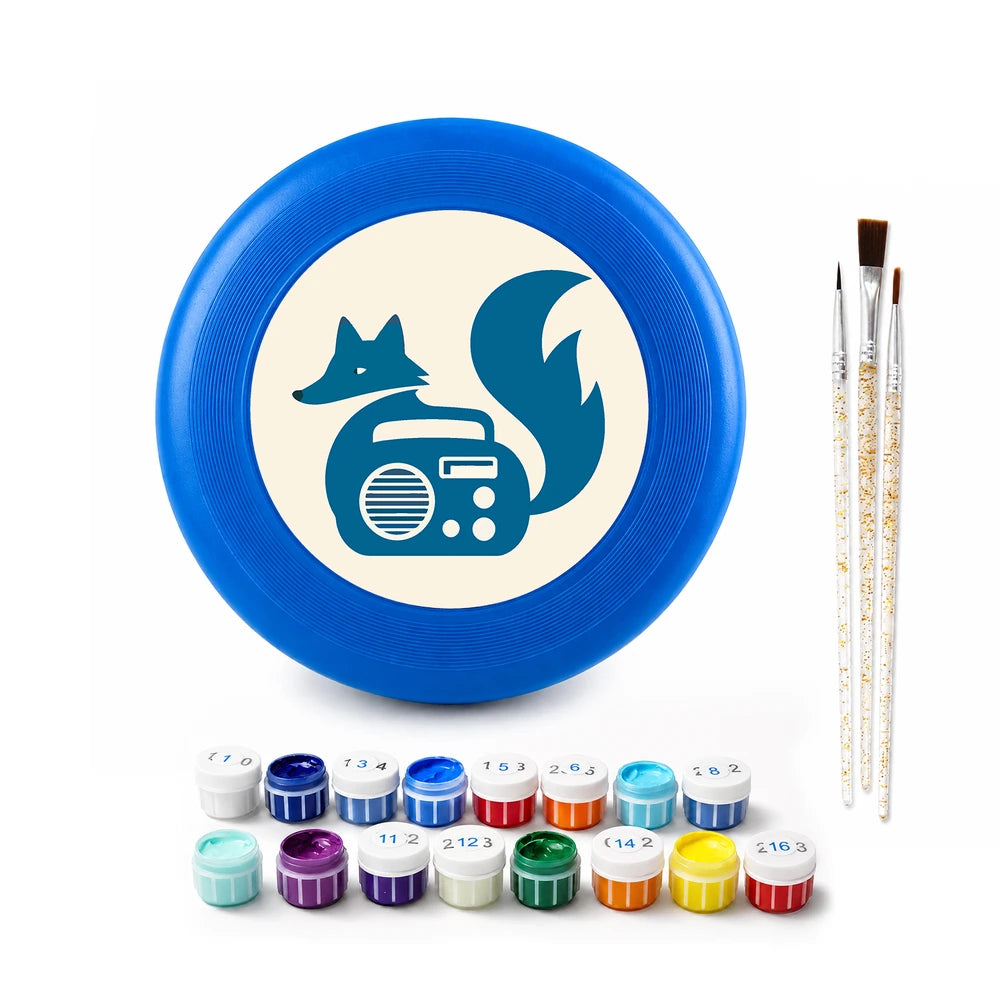 Paint by Numbers - Frisbee | Fox and the Radio