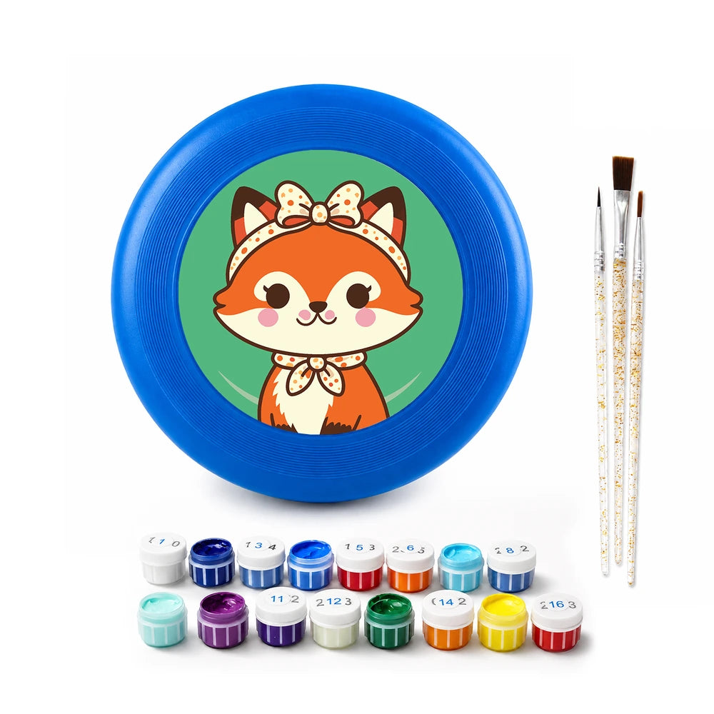 Paint by Numbers - Frisbee | Fox with a Bow
