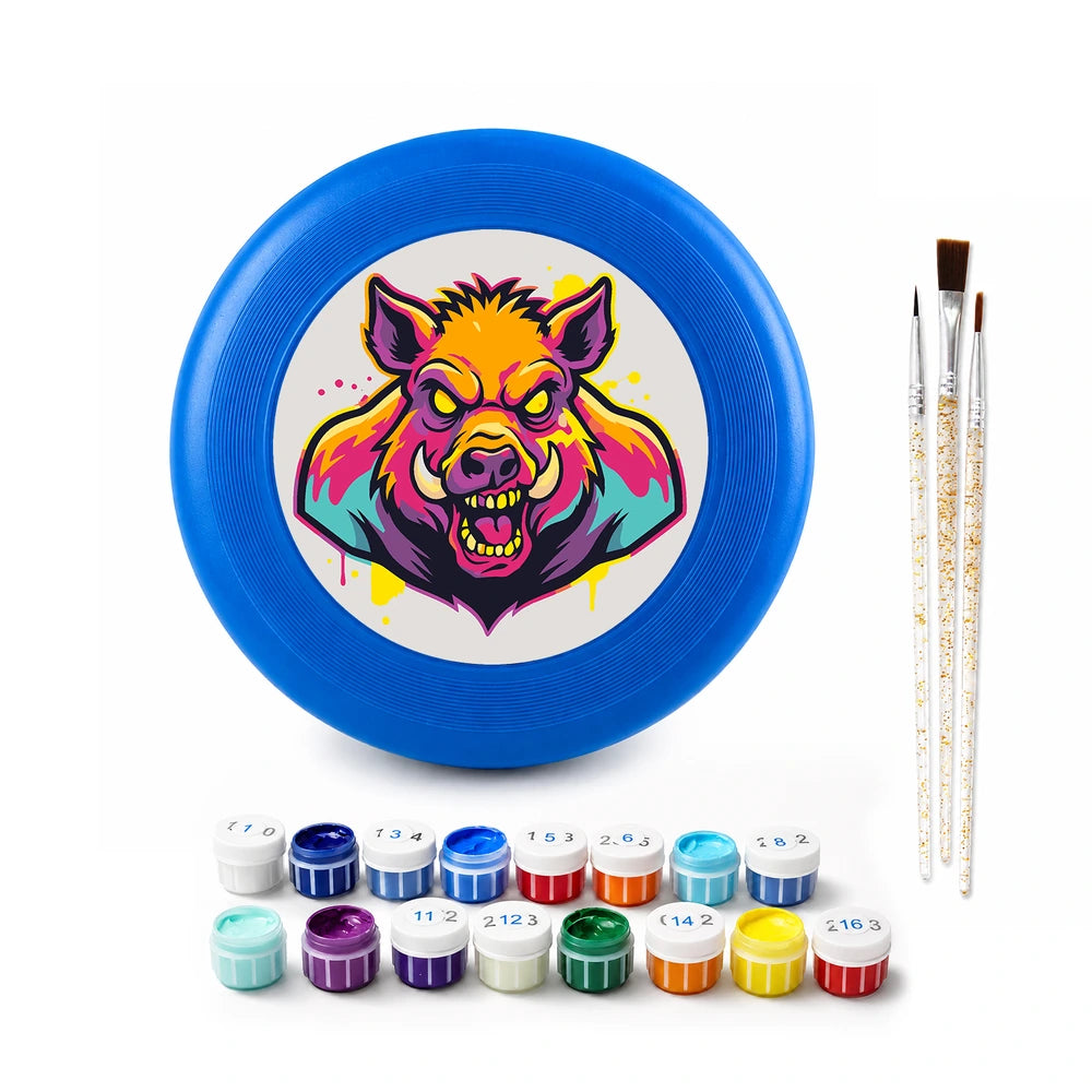
Paint by Numbers - Frisbee | Graffiti Boar
