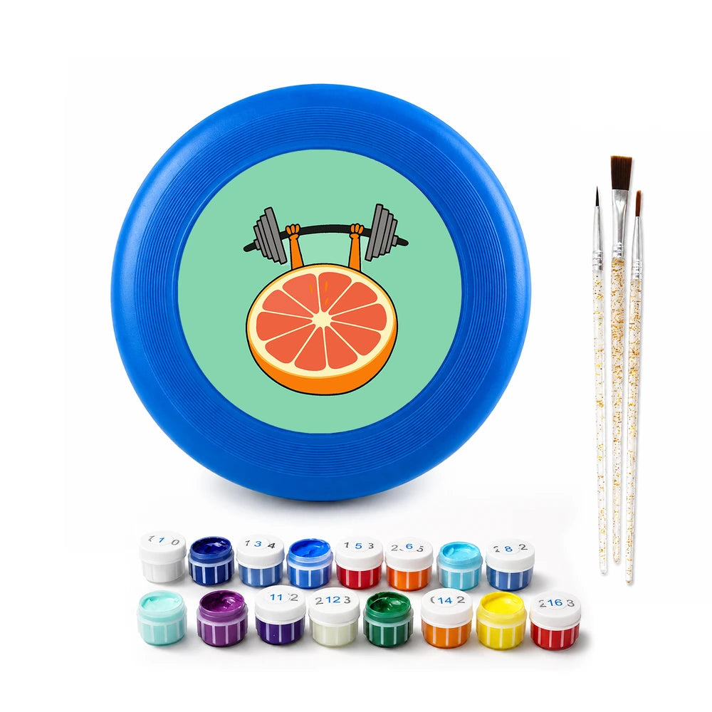 Paint by Numbers - Frisbee | Grapefruit Workout