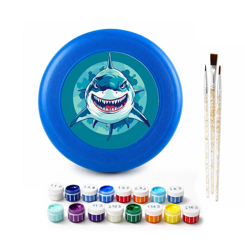 
Paint by Numbers - Frisbee | Great White Shark