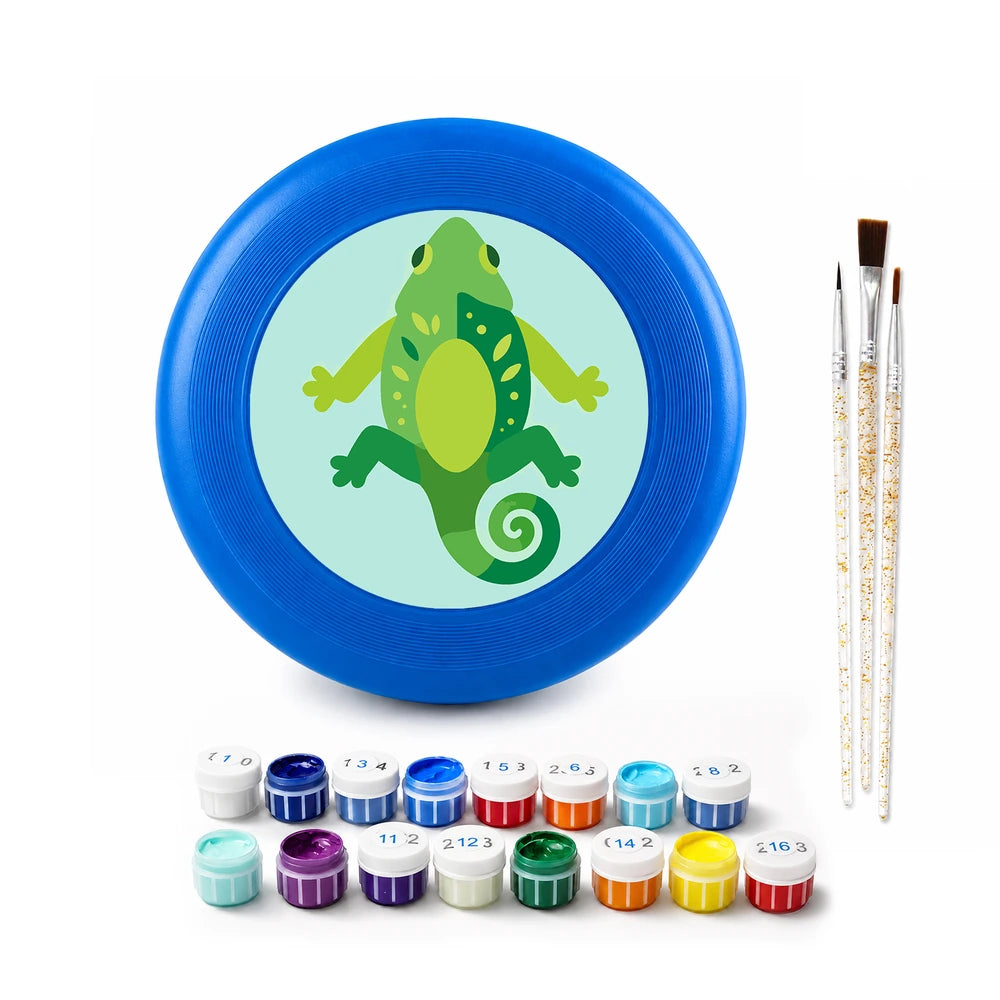 Paint by Numbers - Frisbee | Green Gecko