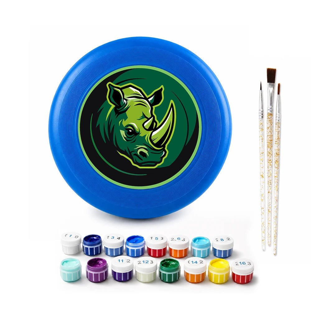 
Paint by Numbers - Frisbee | Green Rhino Emblem