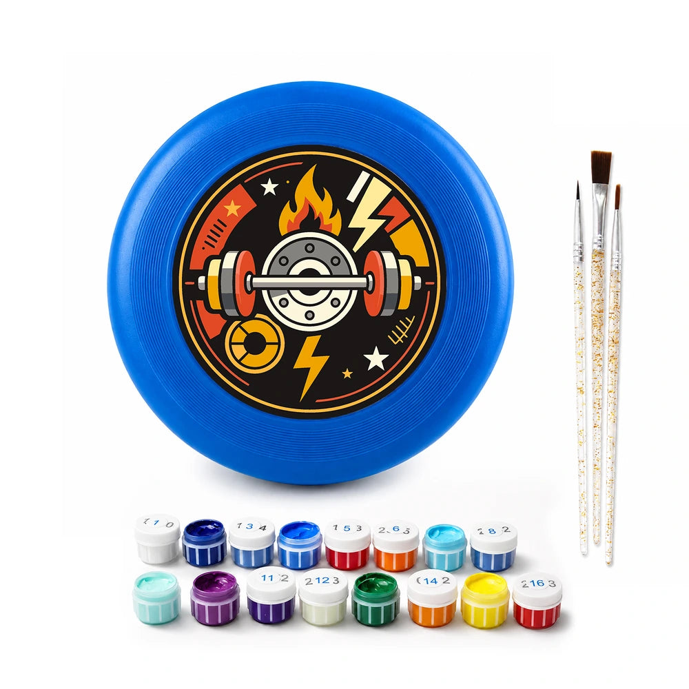 Paint by Numbers - Frisbee | Gym Badge