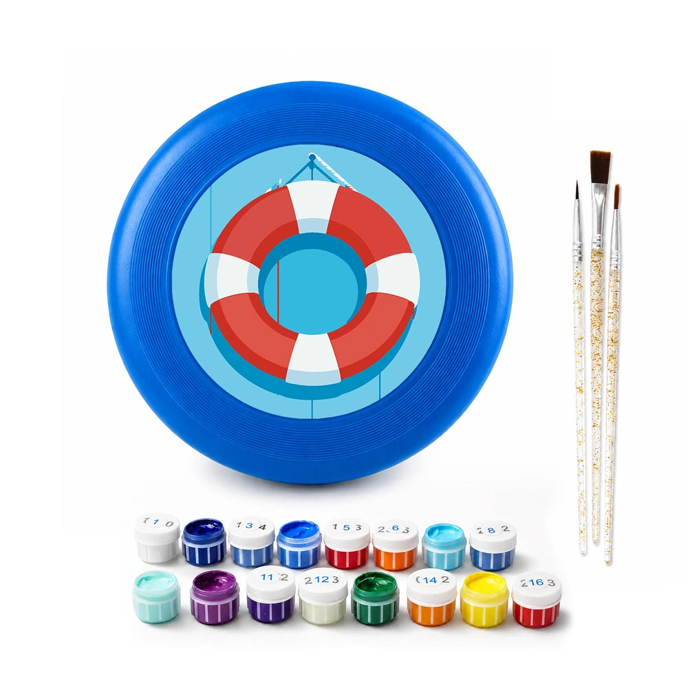 
Paint by Numbers - Frisbee | Life Ring