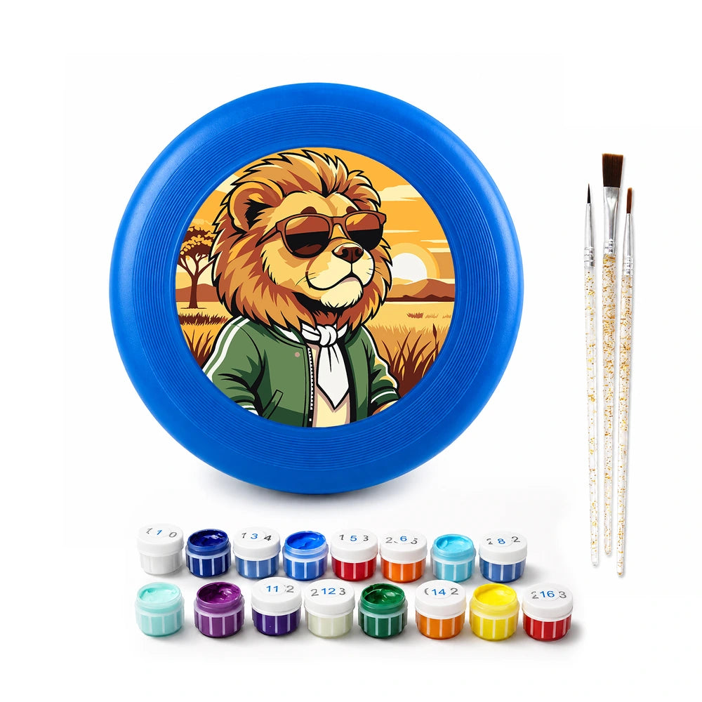 
Paint by Numbers - Frisbee | Lion in a Jacket