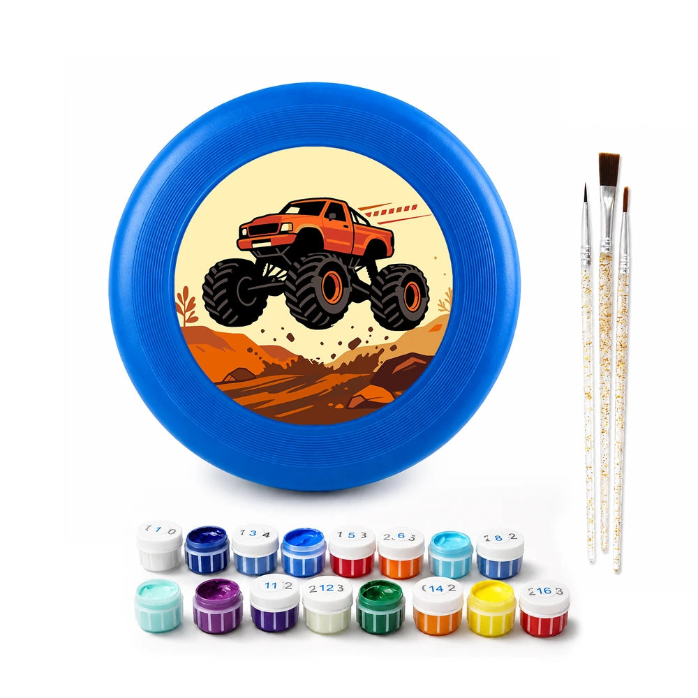 
Paint by Numbers - Frisbee | Monster Truck
