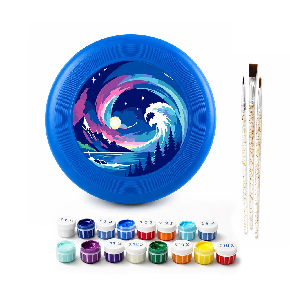 
Paint by Numbers - Frisbee | Moonlit Wave