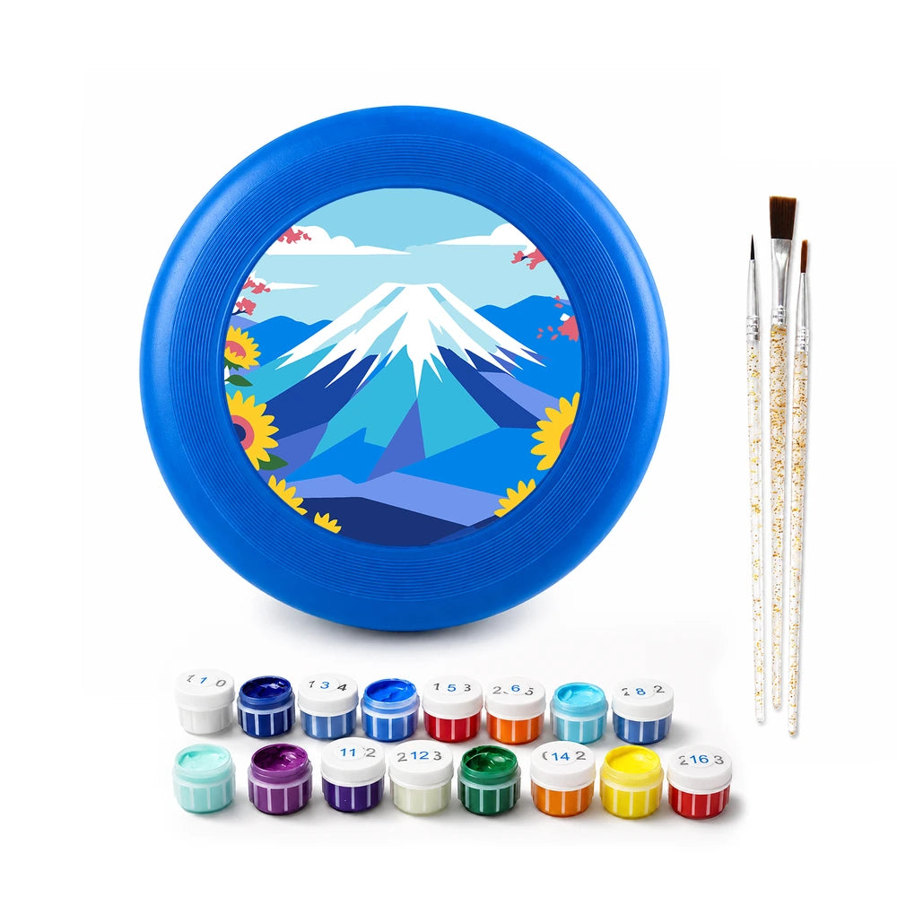 
Paint by Numbers - Frisbee | Mount Fuji in Bloom