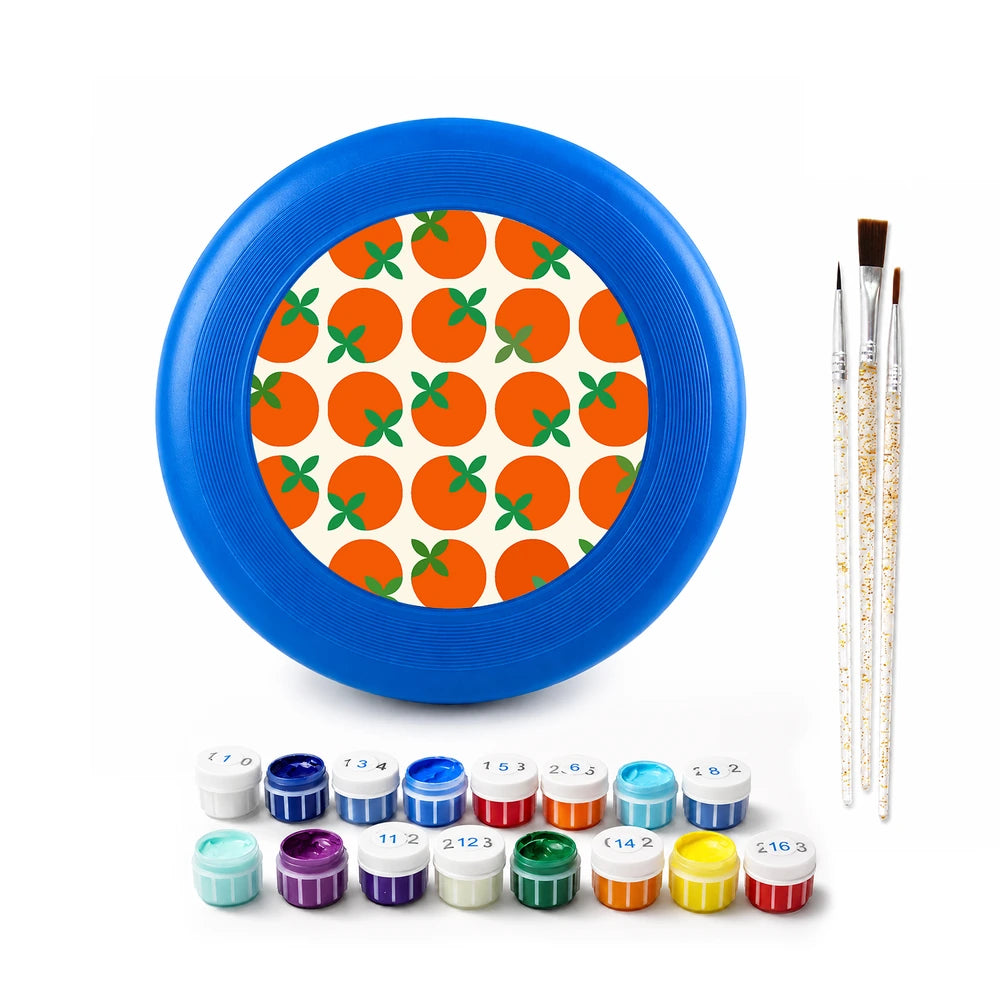 
Paint by Numbers - Frisbee | Orange Grove Pattern