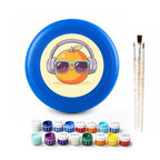 Paint by Numbers - Frisbee | Orange with Headphones