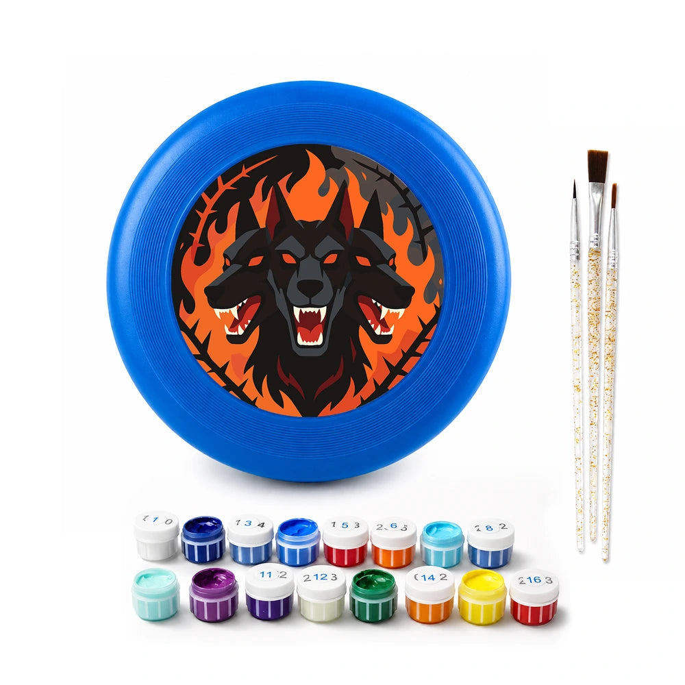 Paint by Numbers - Frisbee | Panther in Flames