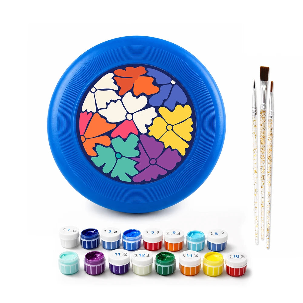 Paint by Numbers - Frisbee | Petal Collage