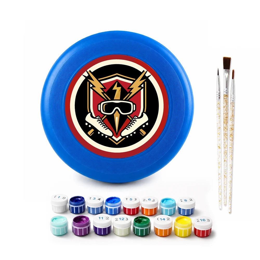 
Paint by Numbers - Frisbee | Pilot Badge