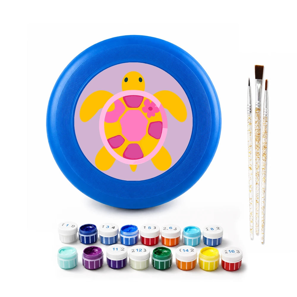 
Paint by Numbers - Frisbee | Pink Turtle