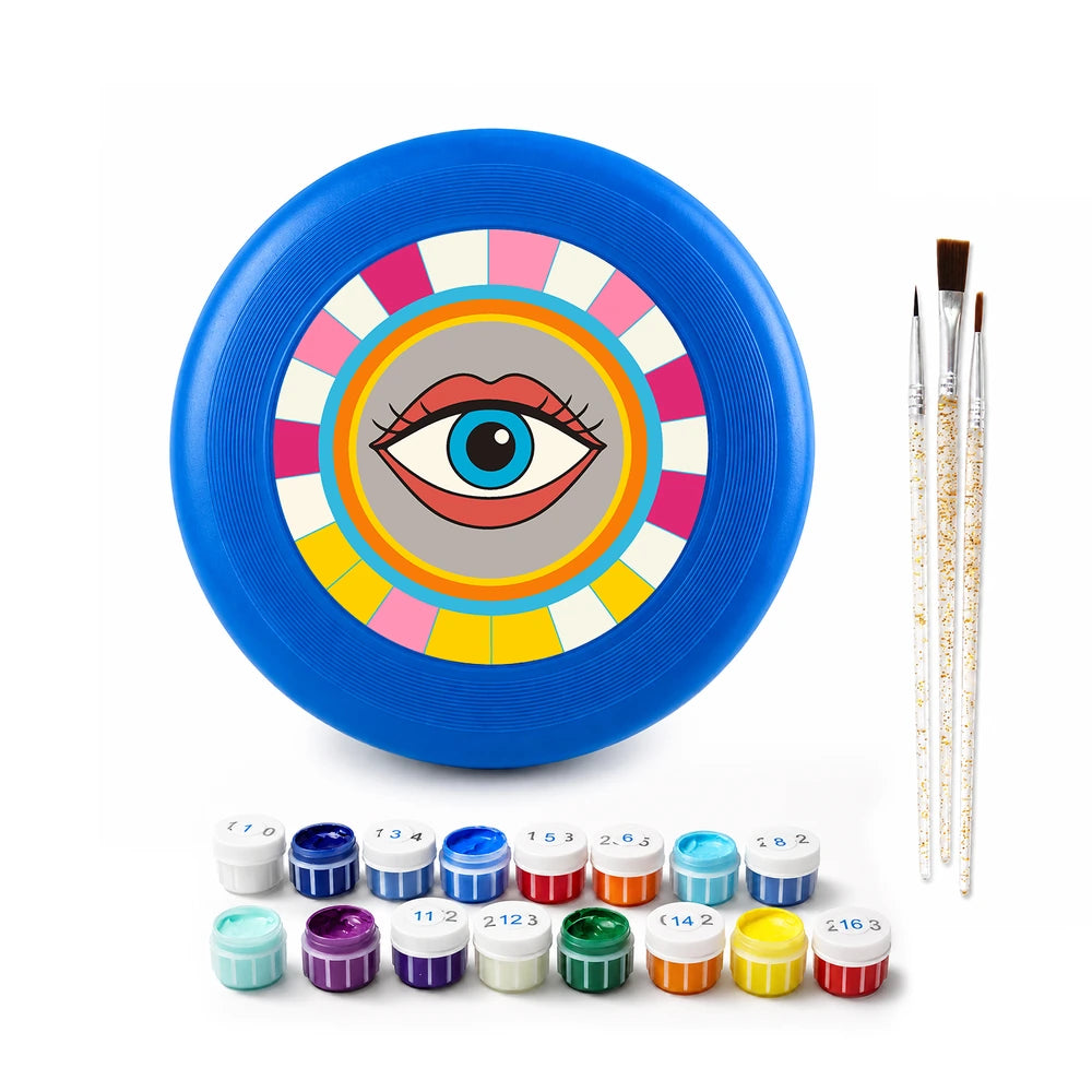 Paint by Numbers - Frisbee | Pop Art Eye