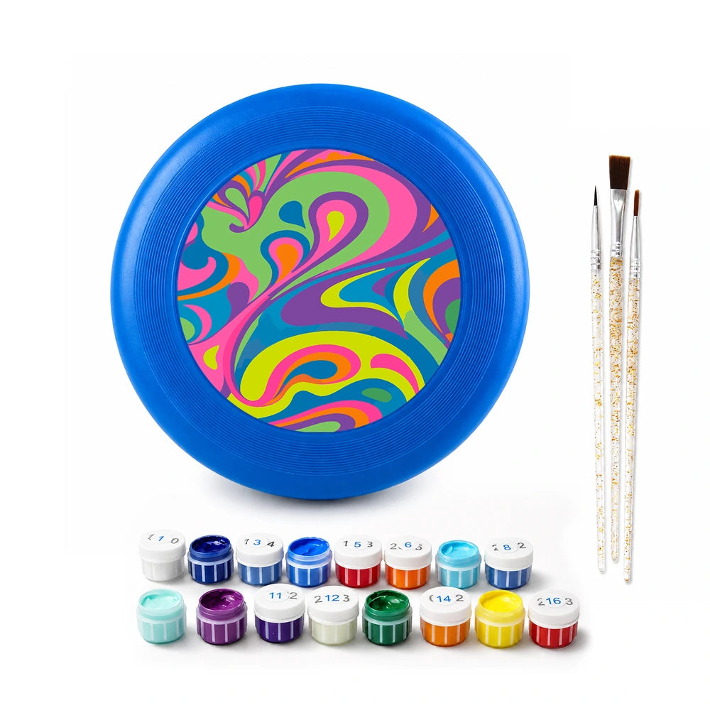 
Paint by Numbers - Frisbee | Psychedelic Swirl