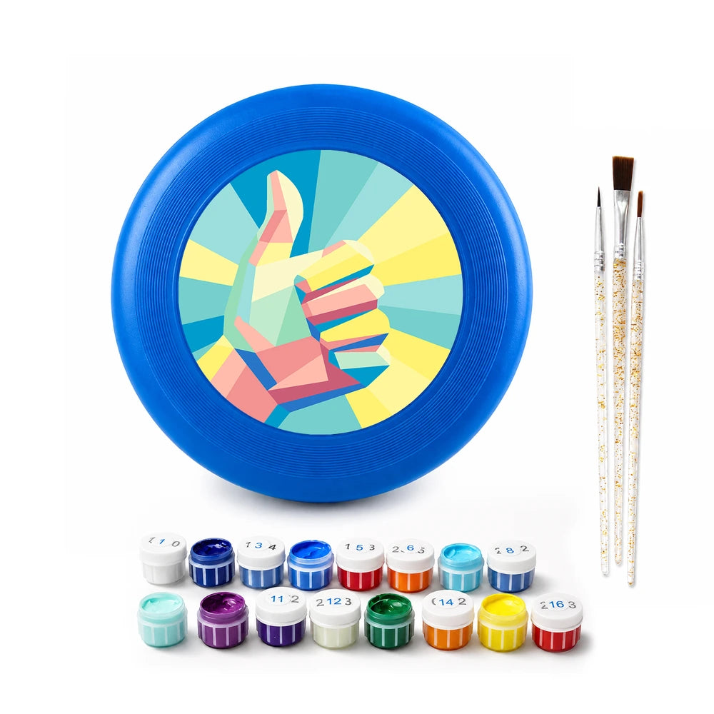 Paint by Numbers - Frisbee | Shaka Hand