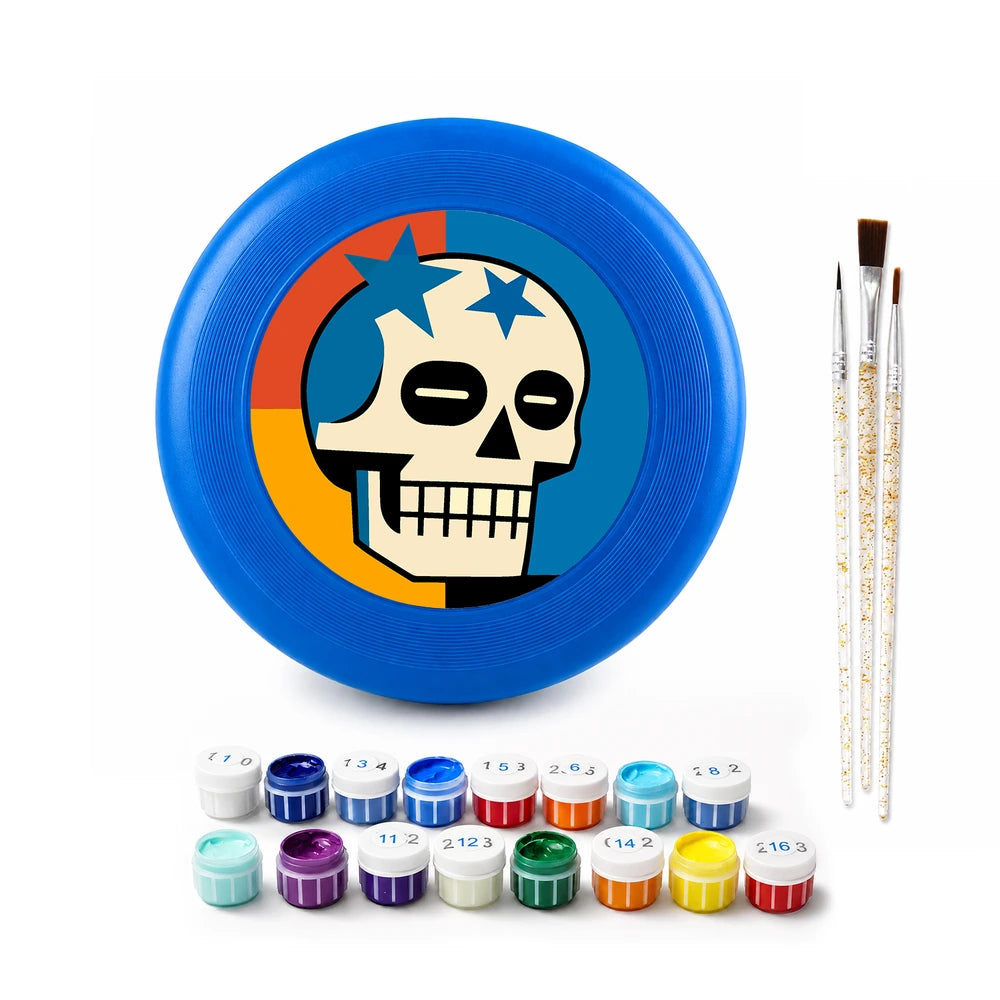
Paint by Numbers - Frisbee | Star Skull