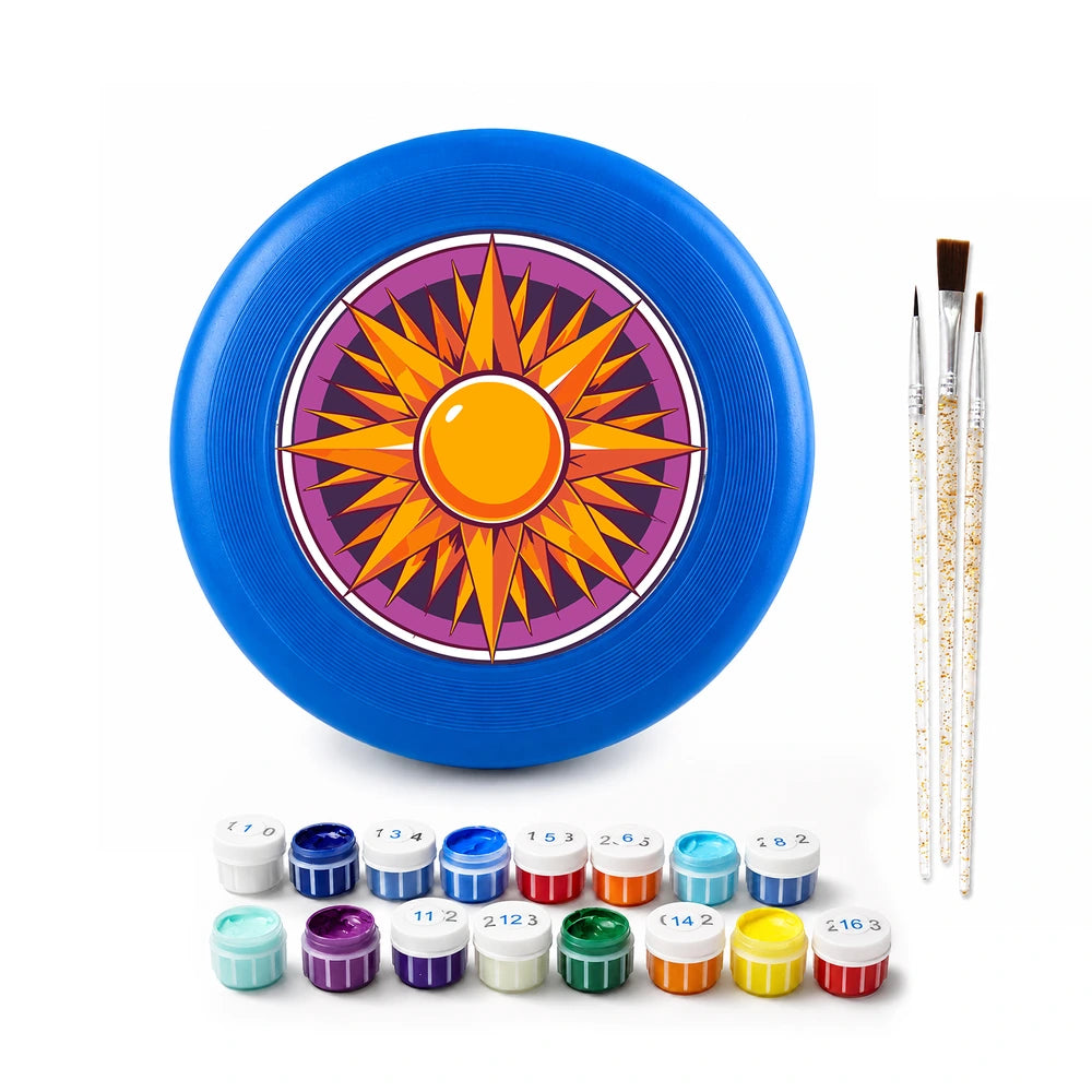 
Paint by Numbers - Frisbee | Sun Mandala