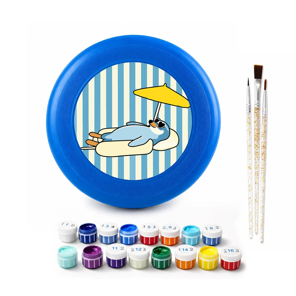 
Paint by Numbers - Frisbee | Sunbathing Seal