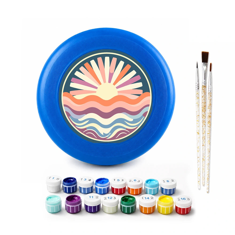 Paint by Numbers - Frisbee | Sunrise over the Waves